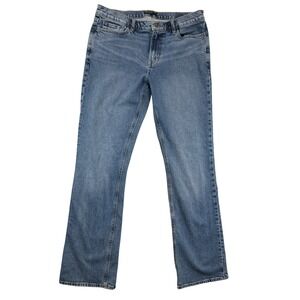 Banana Republic Jeans Mens 35x36 Blue Slim Fit Medium Wash Stretch Denim